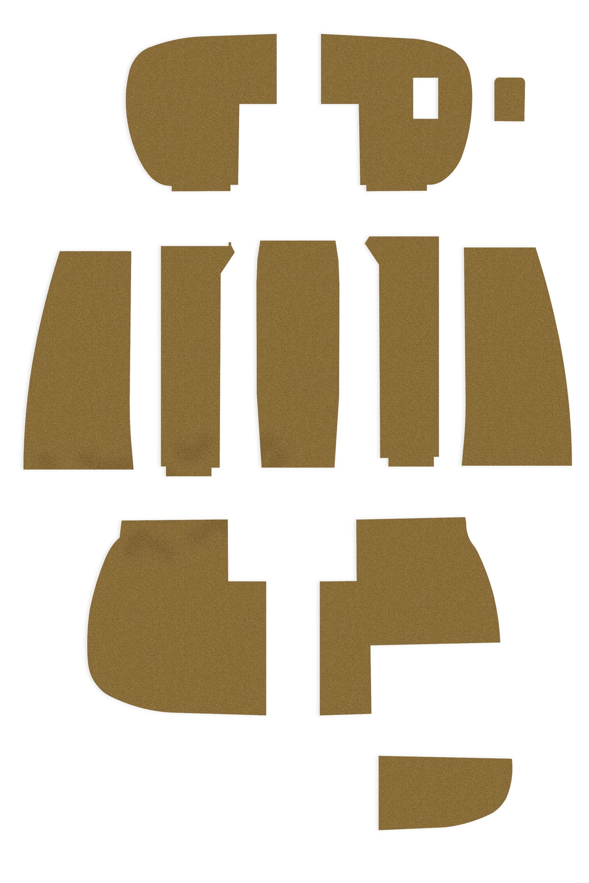 Citation 501 Nose Baggage Area: Featherweight - Sand