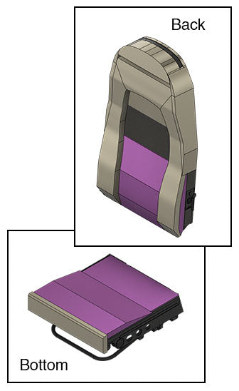 Cirrus Seat Foam (Crew: Seat Back or Bottom ONLY)