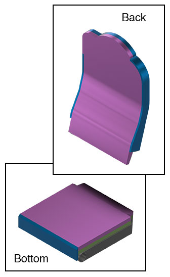 Cirrus Seat Foam (Passenger: Seat Back or Bottom ONLY)