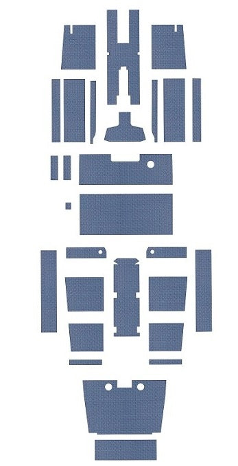 Piper PA32R-300 Kit de alfombra de lanza