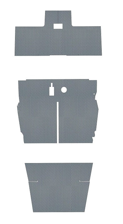 Cessna 140 Pre-Cut Vinyl Floor Kit