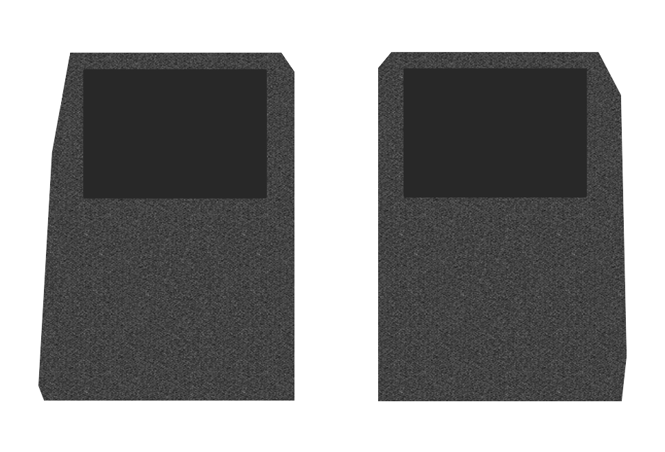 Crew Floor Mats with Heel Pads