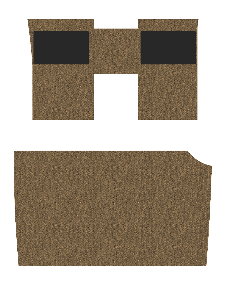 Crew Floor Mat with Heel Pads