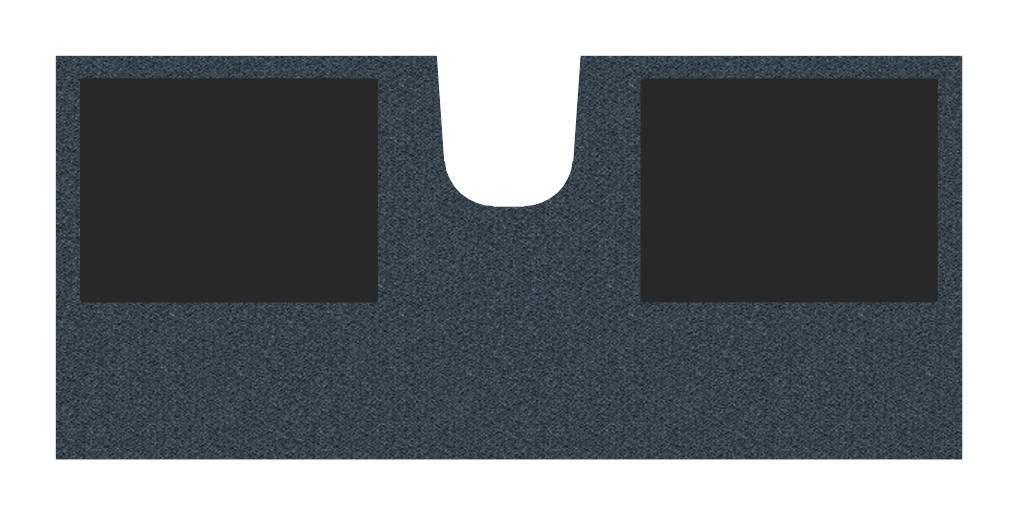 Crew Floor Mat with Heel Pads