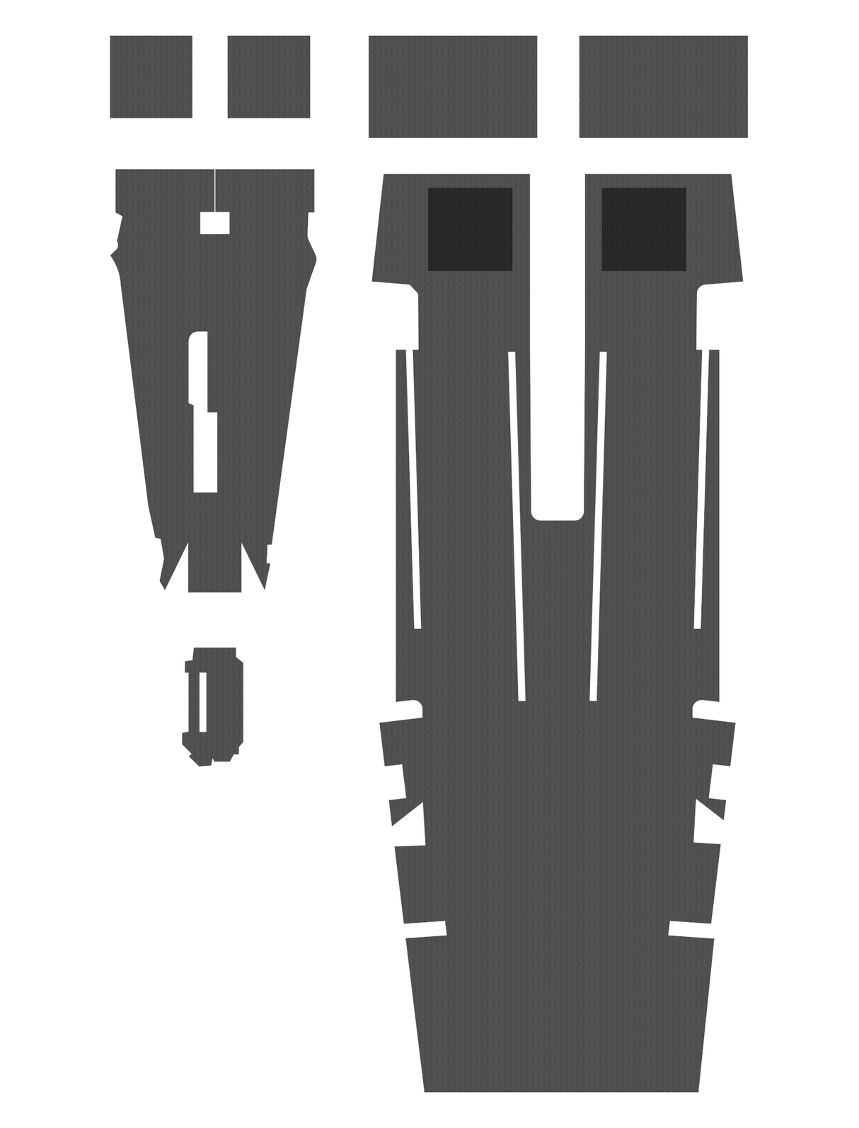 182B-D Rubber/Vinyl Kit with Heel Pads