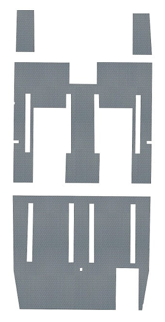 Thurston TA16 Trojan (Seafire) Pre-Cut Vinyl Floor Kit