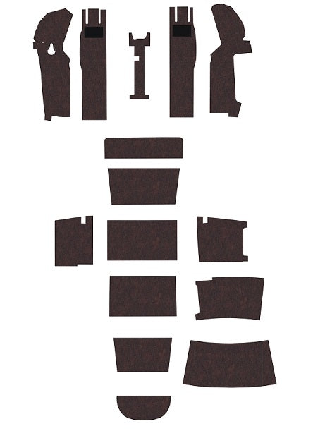 Mooney M20C Ranger Pre-Cut Carpet Kit (1969)