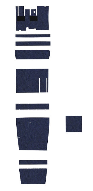 Beechcraft E50 Twin Bonanza Carpet Kit