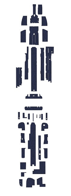 Cessna 501 Citation Complete Flooring Kit