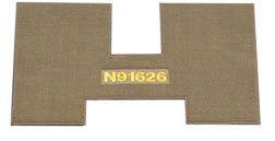 Shown With Embroidered Tail Number