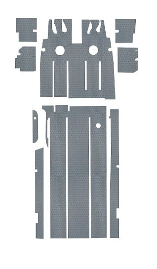 Rockwell Commander 690B Pre-Cut Vinyl Floor Kit