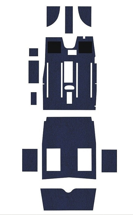 PA-30B Carpet Kit -Fits 4-Seat Twin Comanche
