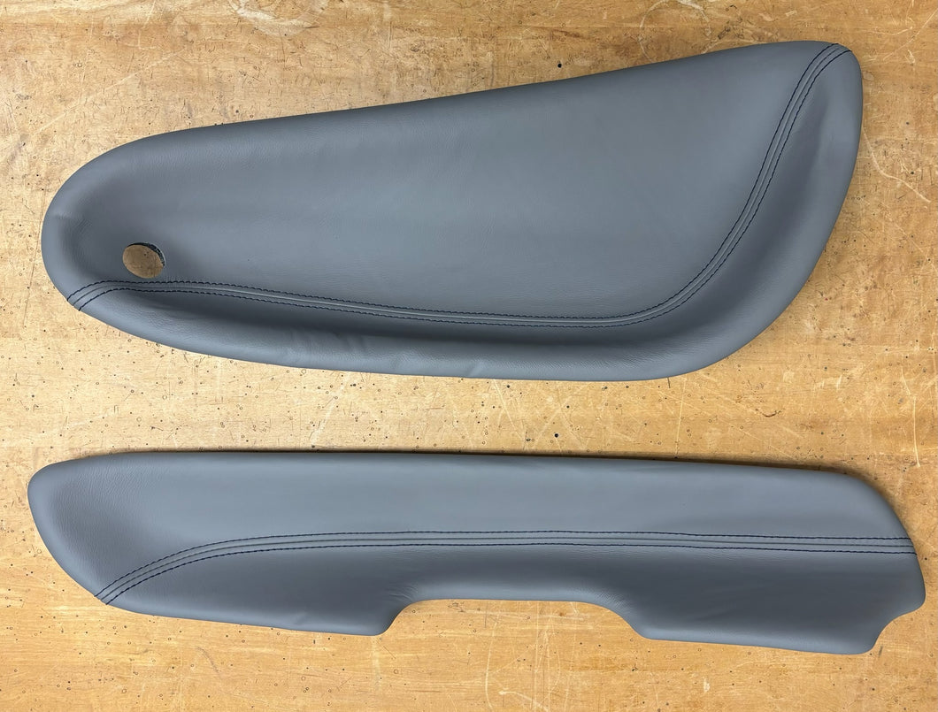 *SALE* Complete Outer Armrest Set for Cirrus SR In Grey with a Blue Stitching Detail