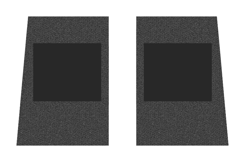Crew Floor Mats with Heel Pads