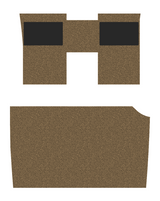 Crew Floor Mat with Heel Pads