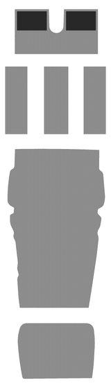 Cessna 182T Flooring Kit (Pictured with Heel Pads)