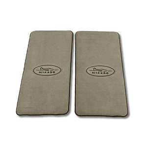 Crew Mats With Embroidered Tail Number and Premium Logo