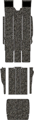Cessna U206G Pre Cut Carpet Kit - Mineral Wool