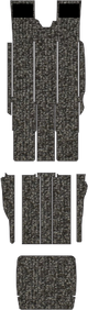 Cessna U206G Pre Cut Carpet Kit - Mineral Wool