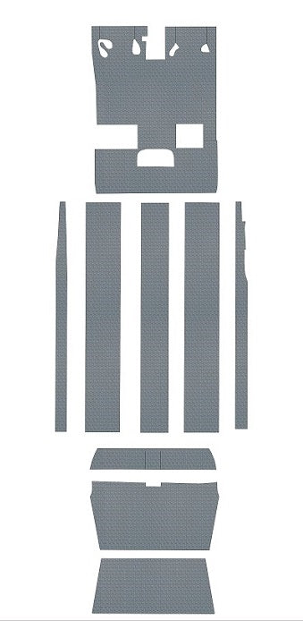 Cessna 340 Flooring Kit