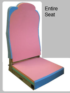 Passenger Foam Kit:  Entire Seat