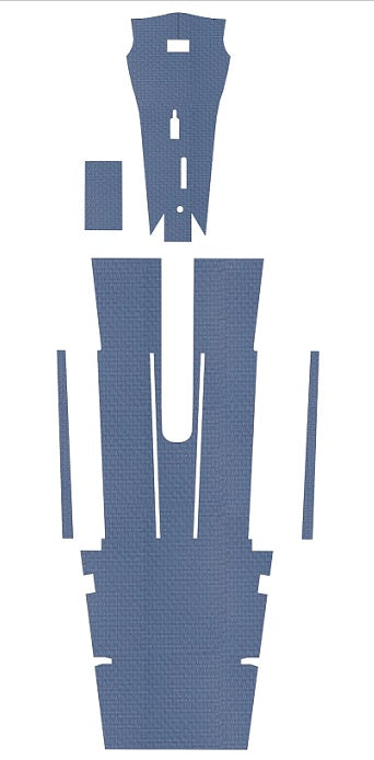 Cessna 170B Pre-Cut Vinyl Floor Kit