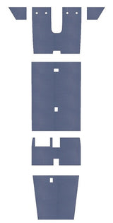 Piper PA23-250 B Aztec Vinyl Floor