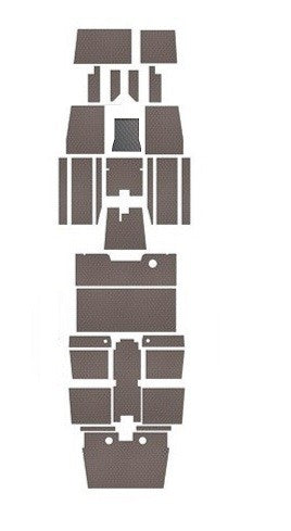 Piper Cherokee Six (PA32-260) Rubber Floor