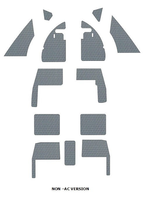 Robinson R44 Helicopter Pre-Cut Vinyl Floor